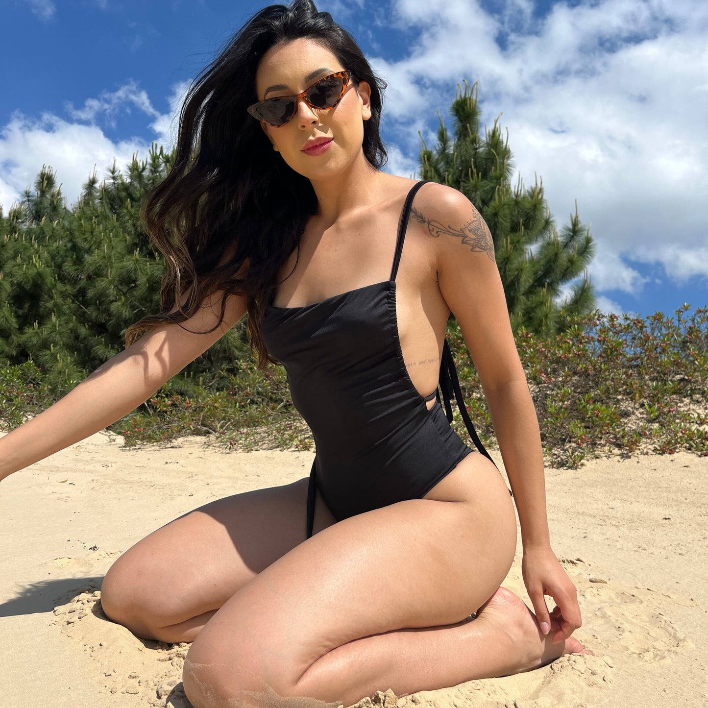Cheeky One Piece - Black