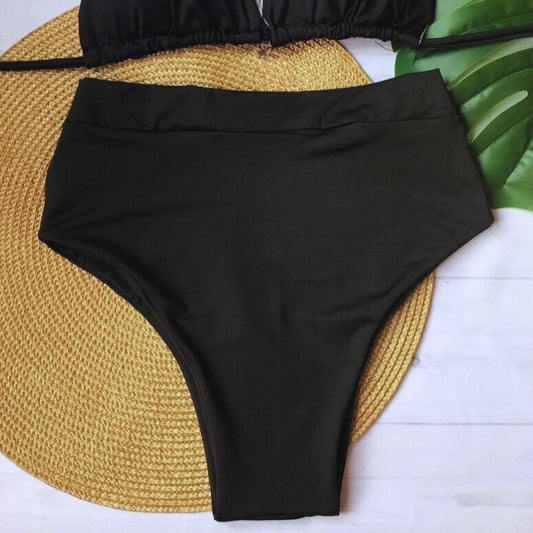 High Rise Hero - Black Cheeky Bottom
