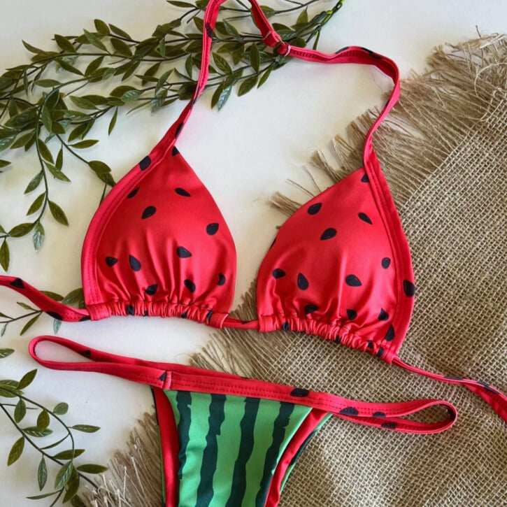 Watermelon Kiss - Bikini Top