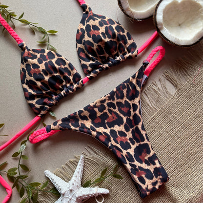 Pink Leopard - Bikini Set