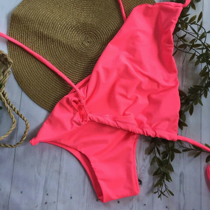 Cheeky One Piece - Neon Pink