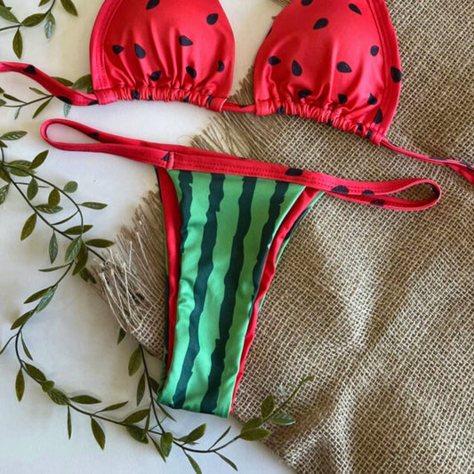 Watermelon Kiss - Thong Bottom