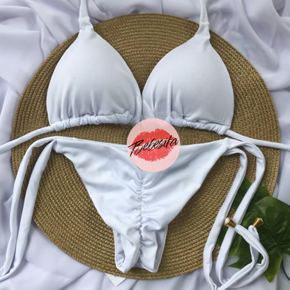 Brazilian Bikini Top - White