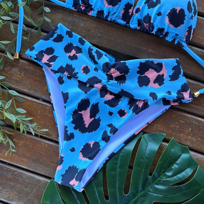 High Rise Hero - Blue Print Cheeky Bottom