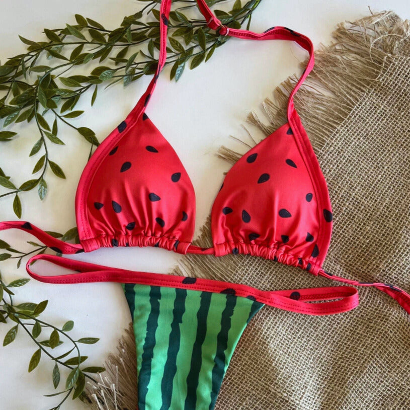 Watermelon Kiss - Bikini Top