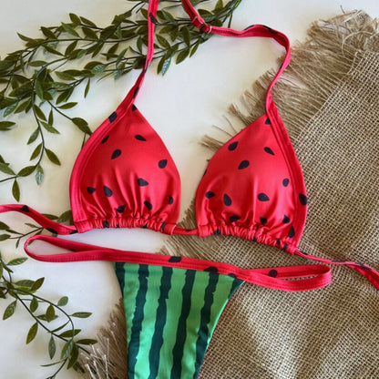 Watermelon Kiss - Bikini Top