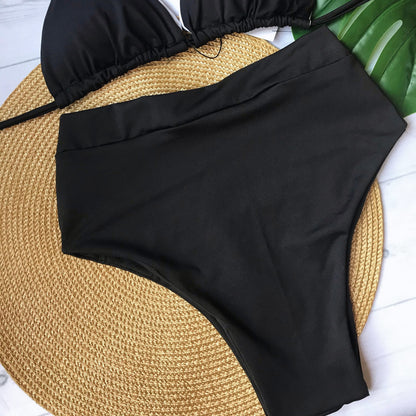 High Rise Hero - Black Cheeky Bottom
