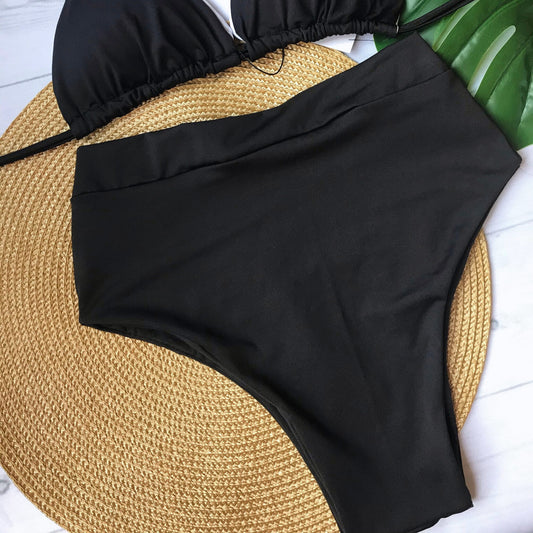 High Rise Hero - Black Cheeky Bottom