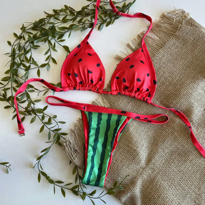 Watermelon Kiss - Bikini Set